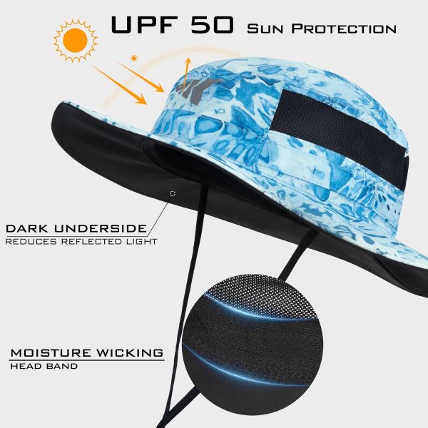 Sol Armis 防晒渔夫帽 UPF50