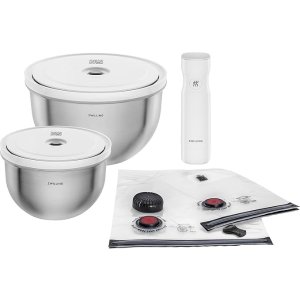Zwilling Fresh & Save 不锈钢真空保鲜碗 9件套