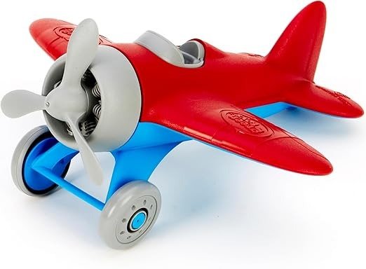 Green Toys Airplane Red/Blue for Kids