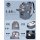 Coolife Luggage Set 20in Blue
