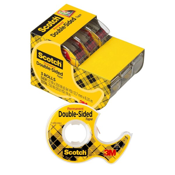  Double-Sided Tape 3 Pack