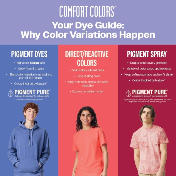 Comfort Colors G1717 短袖T恤 多件装