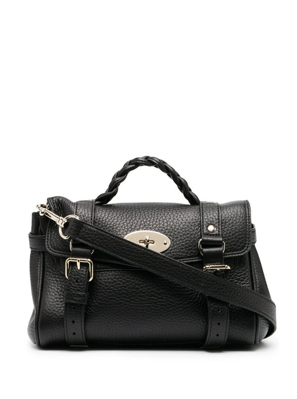  Alexa Mini Woven Handbag