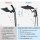 G-Promise 14 Inch All Metal Shower Head Set Matte Black