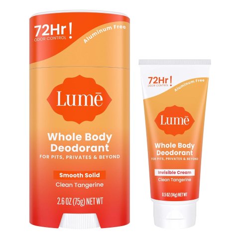 Lume 身体除臭霜迷你管套装 清新橘香