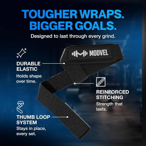 MODVEL Orthopedic Wrist Brace Adjustable Thin Black