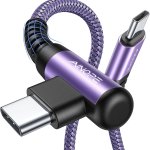 AINOPE USB C线 60W 尼龙 紫色