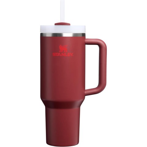 Stanley Quencher H2.0 不锈钢保温杯 40盎司 蔓越莓色