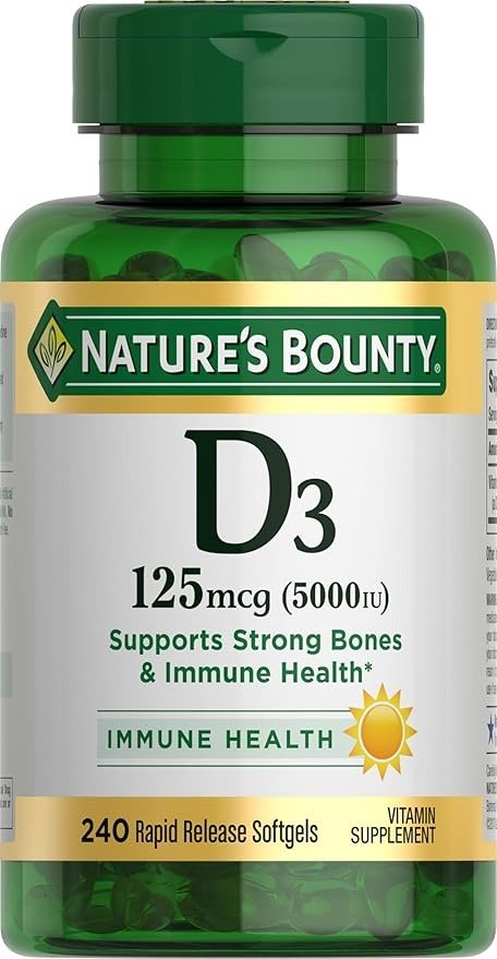 Vitamin D3 Softgels 240 Count