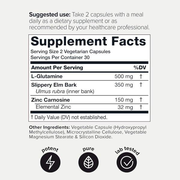 Triple Blend 锌-L-肌肽胶囊 60粒 1000mg