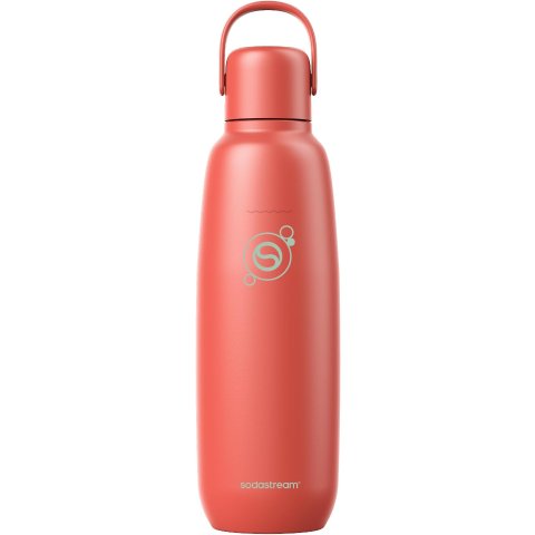  Fizz & Go Cool 碳酸水瓶 不锈钢 0.9L 橙色
