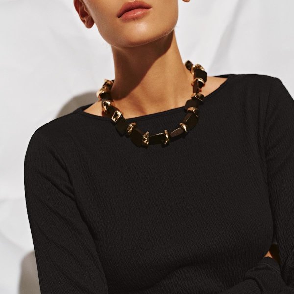 Women’s Long Sleeve Asymmetrical Fitted Top