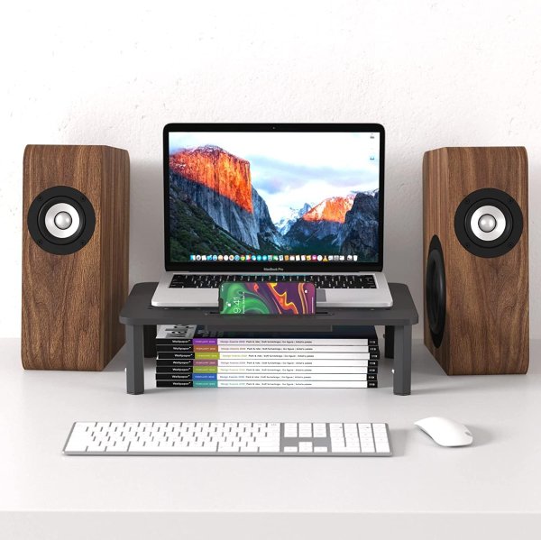 EVOOMI Simple Anti-Skid Steel Monitor Stand
