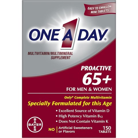 Men’s & Women’s Multivitamin 65+ Tablets 150 Count