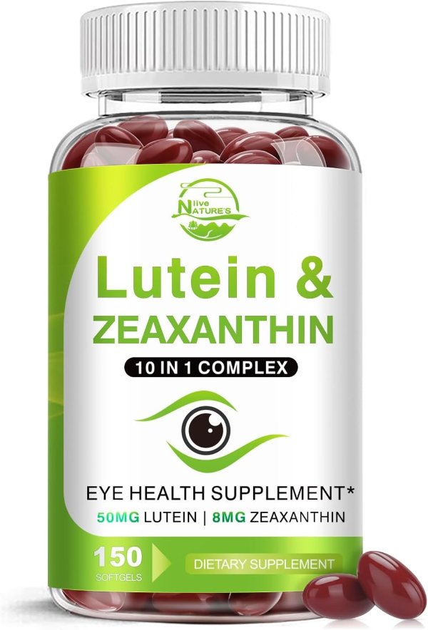 Lutein Zeaxanthin Softgels 150 Count