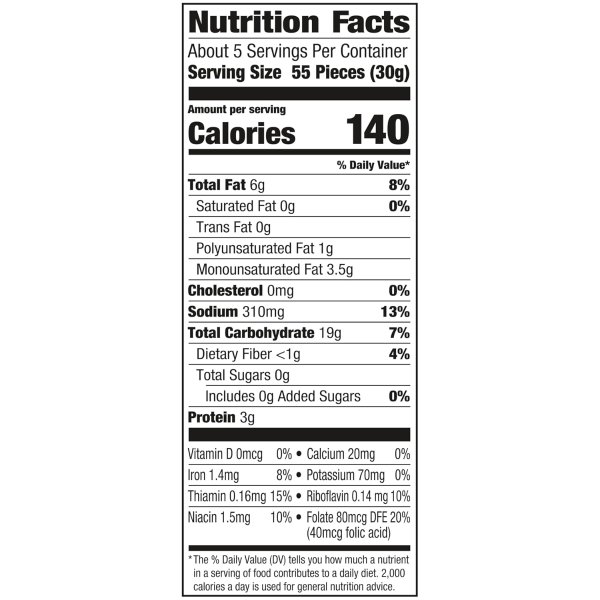 Old Bay Snack Crackers 6.1 oz Bag