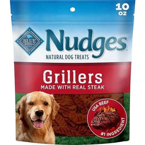Nudges Steak Dog Treats 10oz