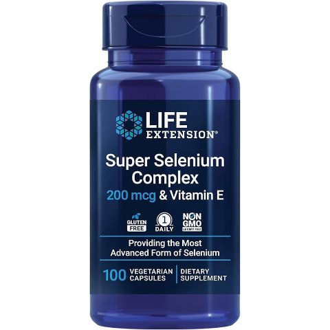 Life Extension 硒复合片 200mcg 100粒