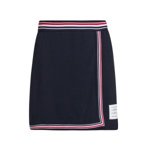 Thom Browne 经典Pique条纹迷你裙