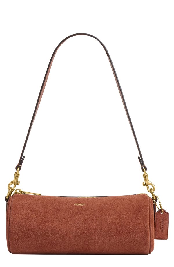 Nordstrom Suede Barrel Bag Women