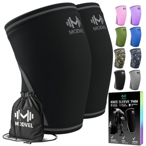 Modvel 7mm Knee Sleeves Pair