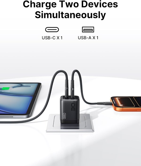 INIU 30W USB-C 快充充电器