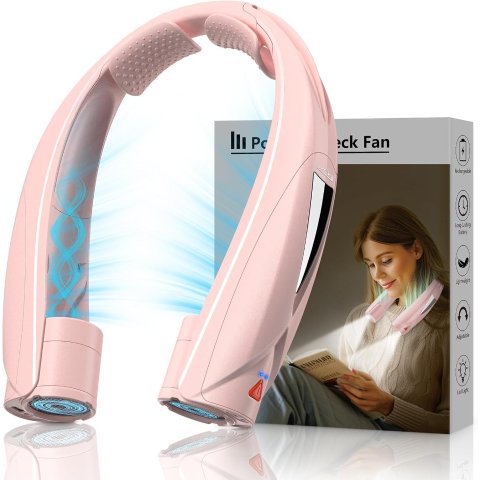 Laimiod Portable Neck Fan USB-C Ultra Quiet