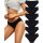 ALL OF SHE Women’s Cotton Hipster Panties Breathable Cheeky Bikini 6 Pack S-XXL