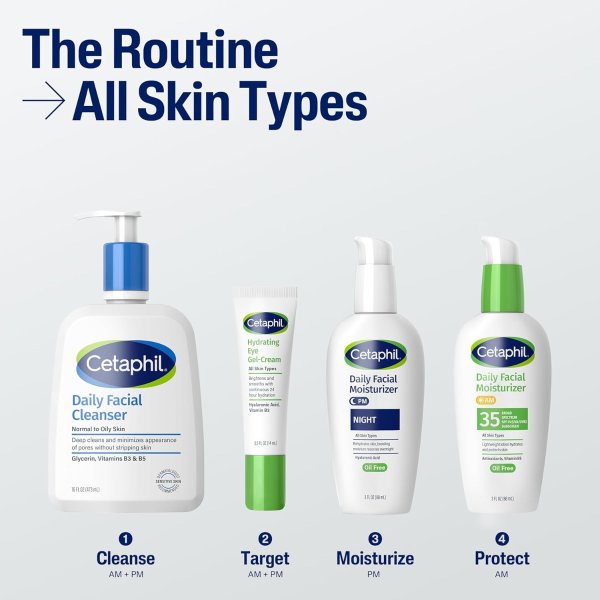 Cetaphil SPF35 保湿面霜 4oz 适合混合肌