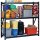 Muscle Rack 3层钢制储物架 77×24×72英寸