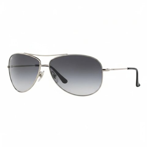  RB3293 Aviator Sunglasses Silver Gray Gradient