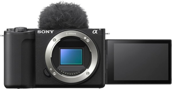 Alpha ZV-E10 II 微单相机 26MP APS-C 机身 黑色