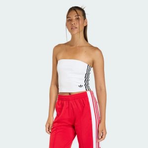 adidas 女款三条纹吊带上衣