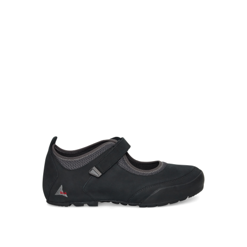 ROA HIKING Loie Black Calf Leather Sandals