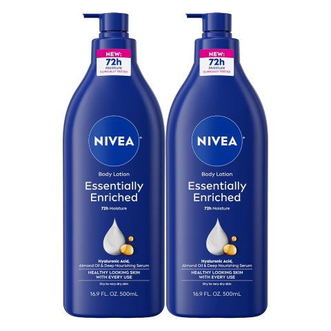 幸运好价|NIVEA 深层滋养身体乳 72小时保湿 2瓶装