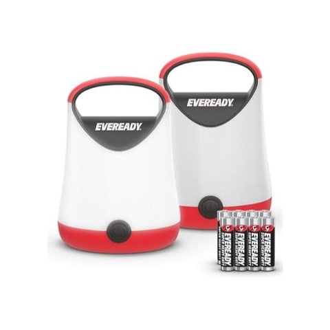 Eveready LED Camping Lantern X-250 (2-Pack) Batteries Included