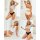 ALL OF SHE Women’s Cotton Hipster Panties Breathable Cheeky Bikini 6 Pack S-XXL