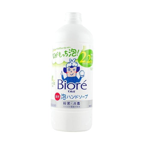 Foam Hand Soap Refill Green Bottle Citrus 430ml