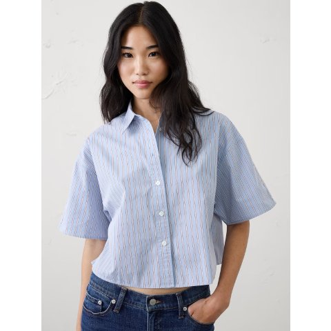 Boxy 短款衬衫