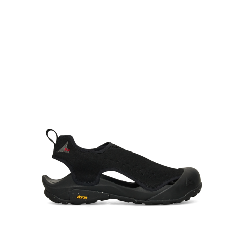 ROA HIKING Arpy Sandals Black Open Mesh Microfiber