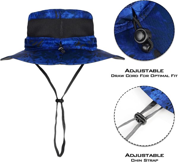 Sol Armis UPF 50 Boonie Hat Sun Protection Fishing Hiking