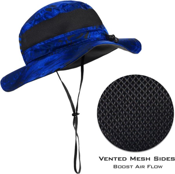 Sol Armis UPF 50 Boonie Hat Sun Protection Fishing Hiking