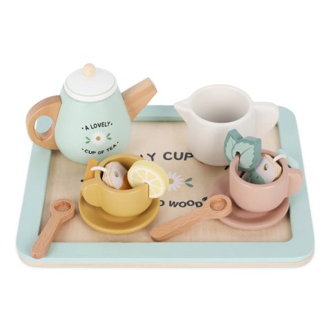 Saro 木质下午茶茶具套装