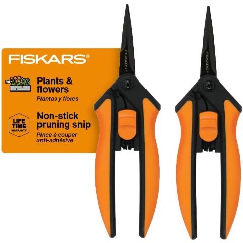 Fiskars 6英寸园艺修枝剪 2件装