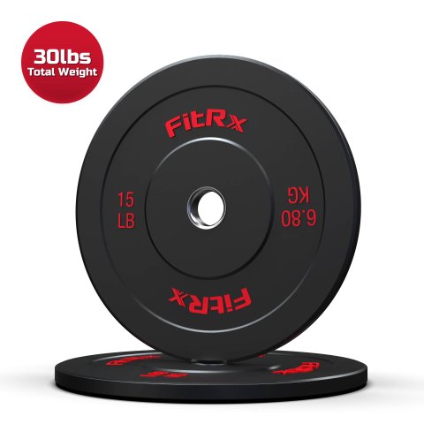FitRx 奥林匹克杠铃片 15磅 2片