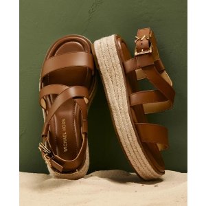 MICHAEL Michael Kors 女士草编凉鞋
