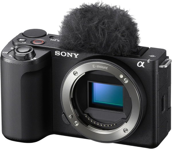 Alpha ZV-E10 II 微单相机 26MP APS-C 机身 黑色