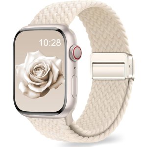 EVIE BAND 编织尼龙磁吸表带 适用Apple Watch 40-49mm