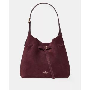 Kate Spade 454 麂皮宽带大号单肩包