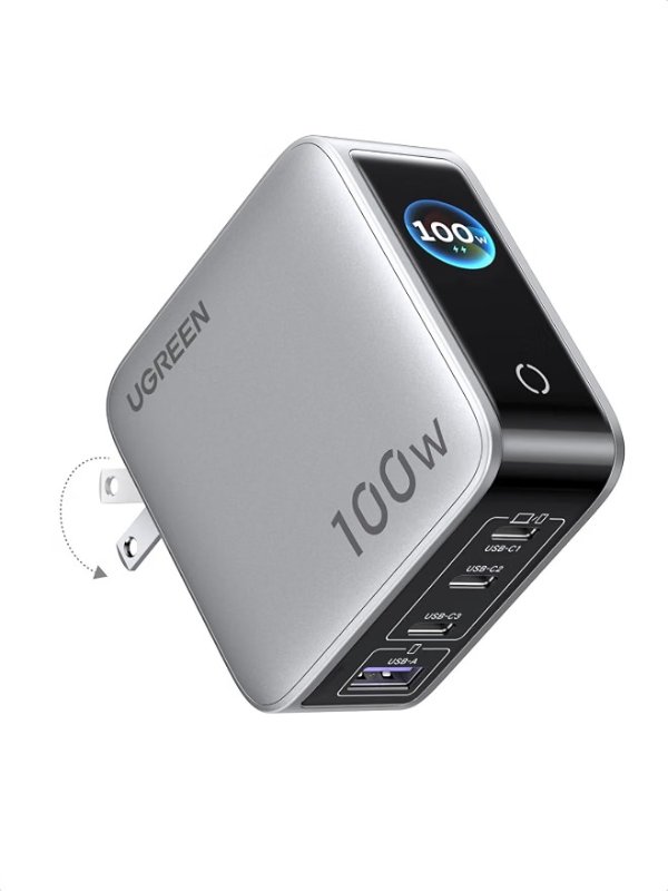 UGREEN Nexode Pro 100W GaN 4-Port Smart USB-C Charger